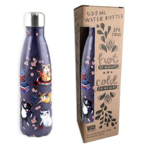 Crazy Cats Water Bottle