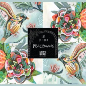 Bird-Flower Placemats