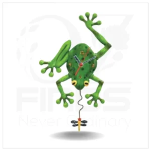 Blue Dragon Frog Clock