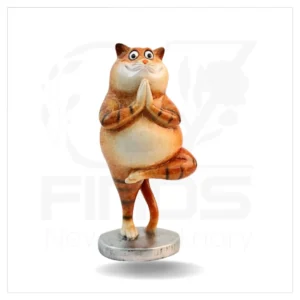 Brown Cat Tree Pose