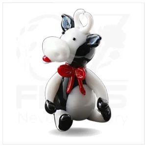 Cow Julia Glass Figurine