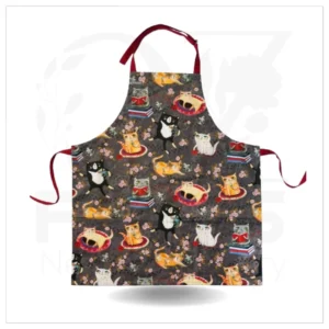 Crazy Cats Apron