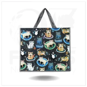Crazy Cats Shopper/Beach Bag