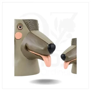 Baby Brown Dog Planter