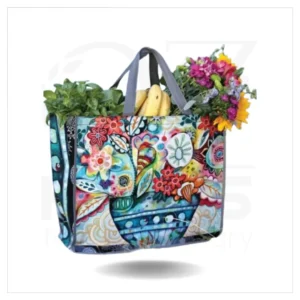 Flower Shopper/Beach Bag